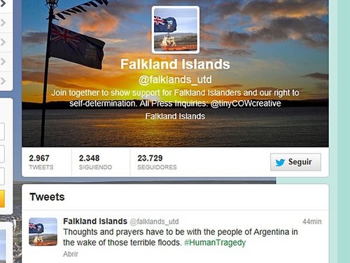 Autoridades de Falkland Islands se solidarizaron con los afectados por lluvias en Argentina