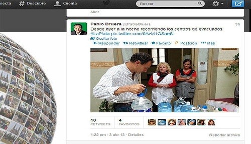 Argentina: gobernador que aseguró estar en inundaciones se encontraba vacacionando en Brasil