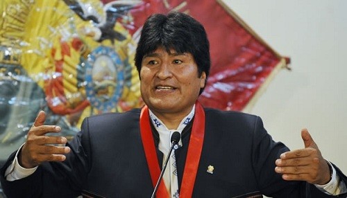 Evo Morales rindió tributo a Hugo Chávez