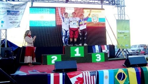 Sebastián Alfaro logró medalla de oro en Panamericano de Ciclismo de Montaña