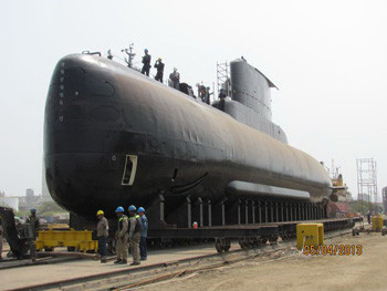 El Submarino colombiano Tayrona se encuentra en prueba