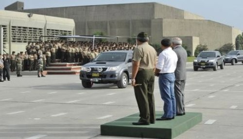 Lote de 42 camionetas se suma a la lucha contra el narcotráfico en el VRAEM