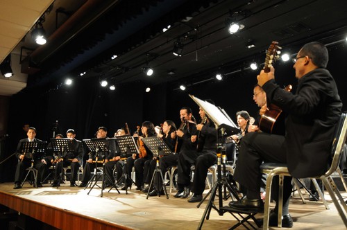 Concierto en el ICPNA de Miraflores del Ensamble de instrumentos Tradicionales del Perú