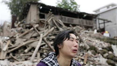 Mil ciento sesentaycinco réplicas tras el terremoto que sacudió China