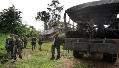 Mueren 5 miembros de las FARC tras enfrentamientos