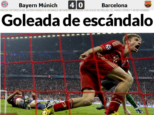 La paliza histórica propinada al Barcelona por el Bayern de Múnich: Una goleada de escándalo