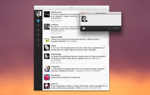Twitter para Mac se actualiza con compatibilidad para pantallas retina
