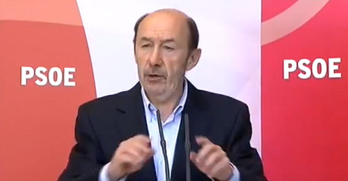 Pérez Rubalcaba: 'Los 6.200.000 parados son de Rajoy, esa cifra es suya, basta ya de herencias'