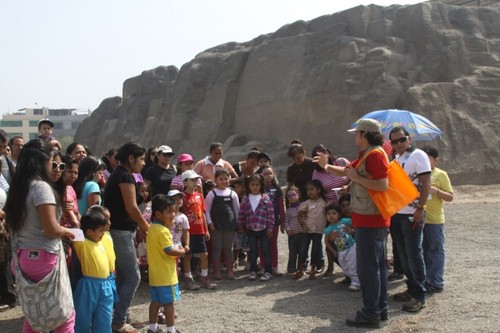 'La Huaca Nos Cuenta' Atrae A Niños De San Borja