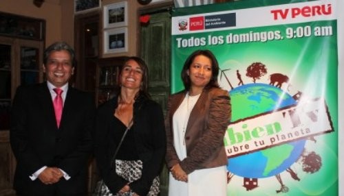 Ministerio del Ambiente presentó oficialmente programa de televisión AmbienTV