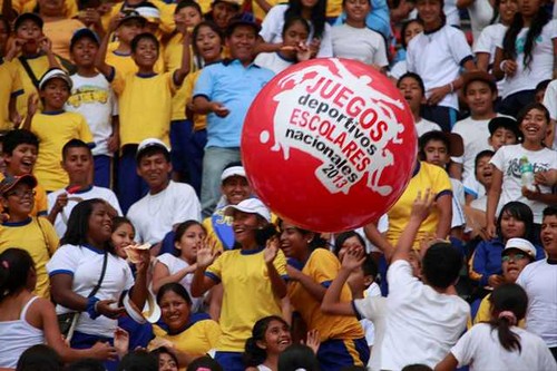 Más de un millón y medio de estudiantes moviliza hasta el momento los Juegos Deportivos Escolares Nacionales 2013
