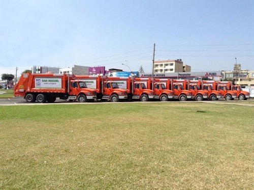 Nueve compactadoras nuevas se suman para la limpieza pública en San Miguel