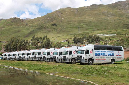 Mañana presentan 17 hospitales móviles en Huancavelica