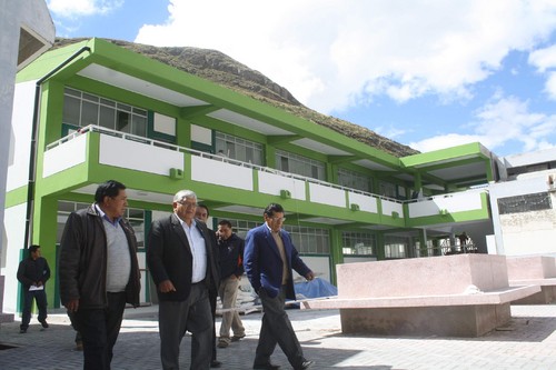 Gobierno Regional de Huancavelica pronto inaugura modernos ambientes en el tecnológico