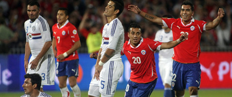 [Eliminatorias Brasil 2014] Chile se impuso a Paraguay en Asunción y ya se ve en jugando en canchas brasileñas