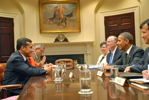 Ollanta Humala viaja hoy en visita oficial a los Estados Unidos