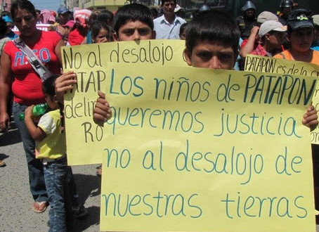 Juez ordena desalojo expiditivo en el predio de Patapón, en Batán Grande, Chiclayo