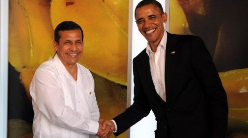 Ollanta Humala y Barack Obama se reunirán mañana 11 de junio al promediar las 11am