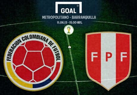 [Eliminatorias Brasil 2014] Colombia se impuso a Perú por 2-0 en el Metropolitano de Barranquilla