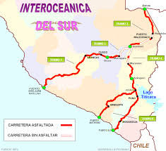 El tránsito a través de la Carretera Interoceanica del Sur crece entre 20 por ciento y 30 por ciento al año