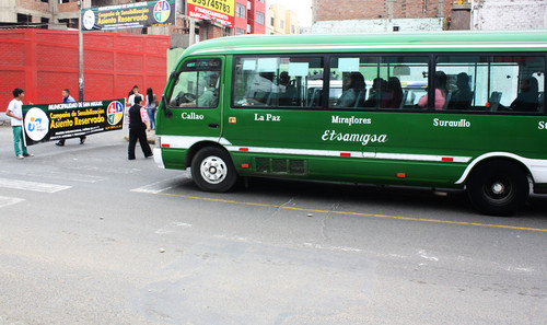 San Miguel inicia campaña por el Asiento Reservado en el transporte público