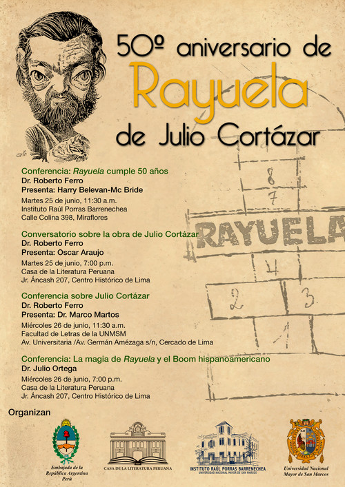 Ciclo de conferencias '50 años de Rayuela, de Julio Cortázar'