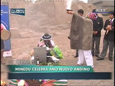 Año Nuevo Andino es declarado de Interés Cultural de la Nación