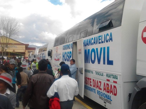 [Huancavelica] Cuatro buses de hospitales móviles al servicio de Tayacaja