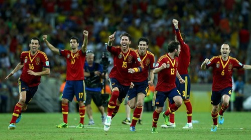 España derrota a Italia en tanda de penales (7-6) y enfrentará a Brasil en final de Copa Confederaciones