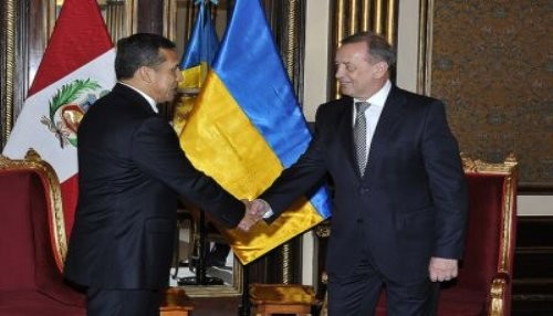 Jefe de Estado recibió cartas credenciales de nuevos embajadores de Ucrania, Suiza y Costa Rica