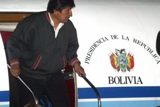 Desvío de avión boliviano