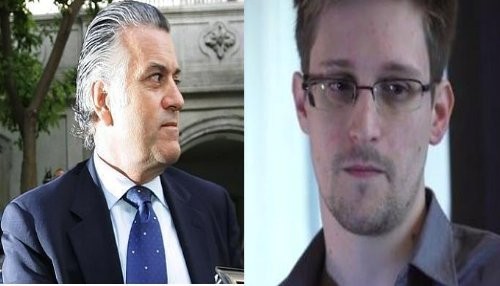 Snowden y Bárcenas