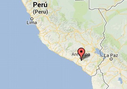 Sismo de 4 grados en la escala de Richter sacudió Arequipa hoy a las 17:43 horas