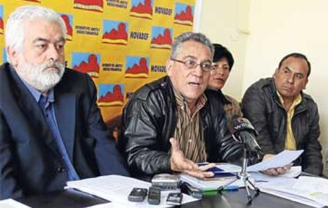 Alfredo Crespo considera que sería perjudicial para el Perú no inscribir al Movadef