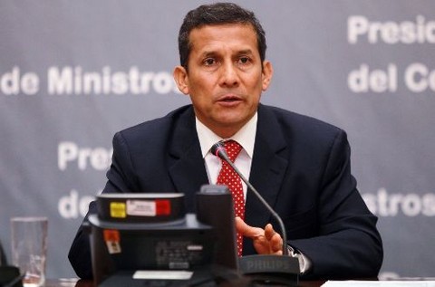 Ollanta Humala participará en sesión solemne por 477° aniversario de Lima