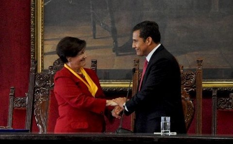 Ollanta Humala manifestó su voluntad de apoyar la gestión de Susana Villarán