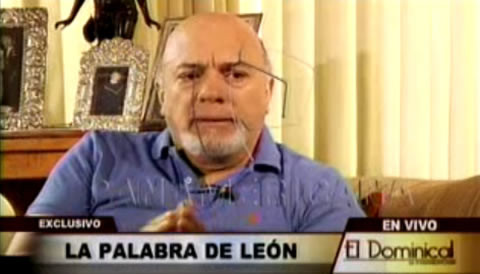 Romulo León entrevistado por Jaime Carhuavilca luego de su puesta en libertad