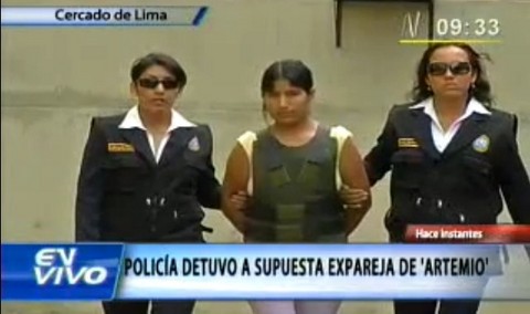 Detienen a supuesta pareja sentimental de Artemio (video)