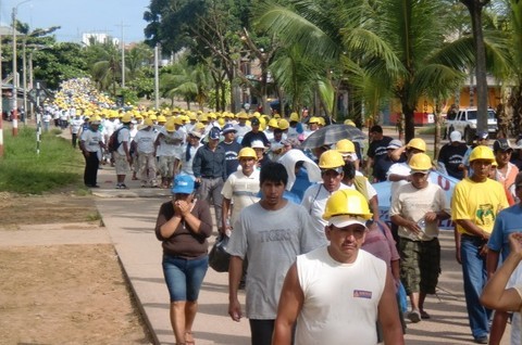 El casco minero en el 2012