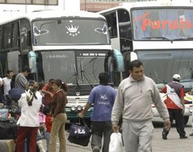 Precio de pasajes al interior del país se normalizaron