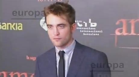 Pattinson y Lautner en la premier de Amanecer en Barcelona