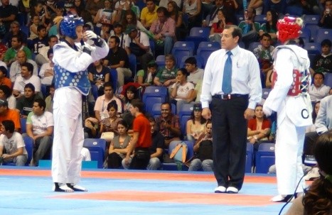 Taekwondista peruana Julissa Diez Canseco se despidió de Londres 2012