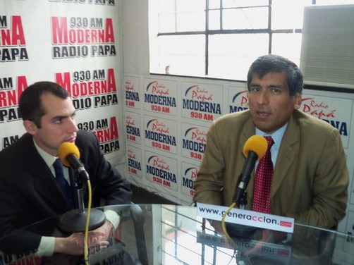 Creador de Generaccion.com  invitado a Radio Moderna