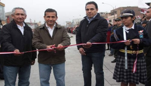 Se inauguró berma central de la Avenida Perú, recuperada después de 40 años