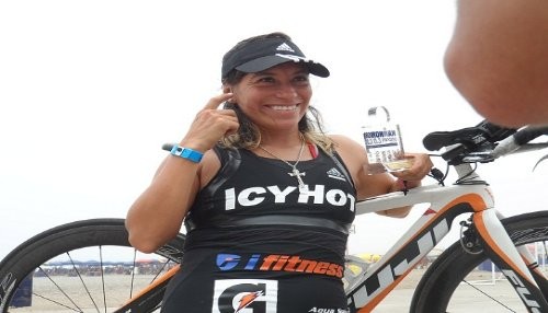 Mónica Chávez ganó Triatlón en North Miami