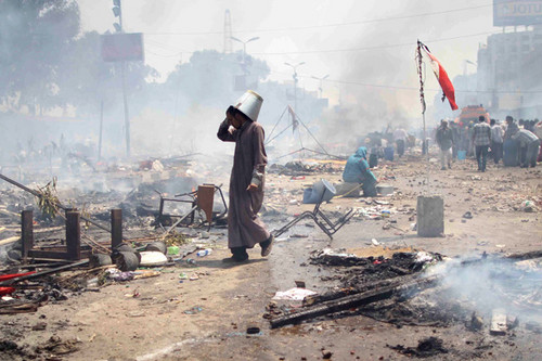 Balance trágico de los disturbios en Egipto: 173 muertos y 1330 heridos