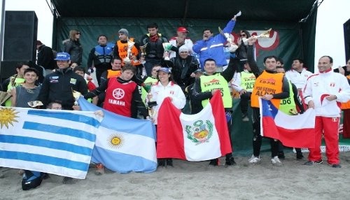 Paloma Noceda y Carlos Torres campeones de la I Copa Internacional de Federaciones de Motos Acuáticas