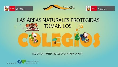 Ministerio de Educación y SERNANP lanzan campaña 'Las ANP toman los colegios'