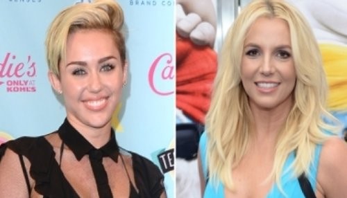 Miley Cyrus tendrá la colaboración de Britney Spears en su nuevo disco Bangerz