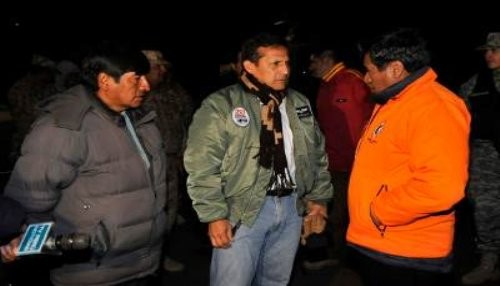 Ejecutivo redobla esfuerzos en atención a zonas impactadas por heladas en la región Puno